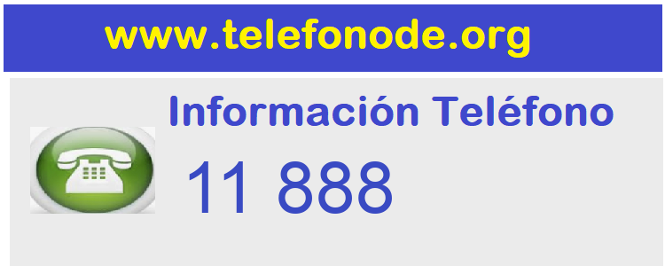 Telefono  11888