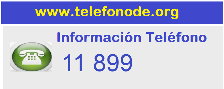 Telefono  11899