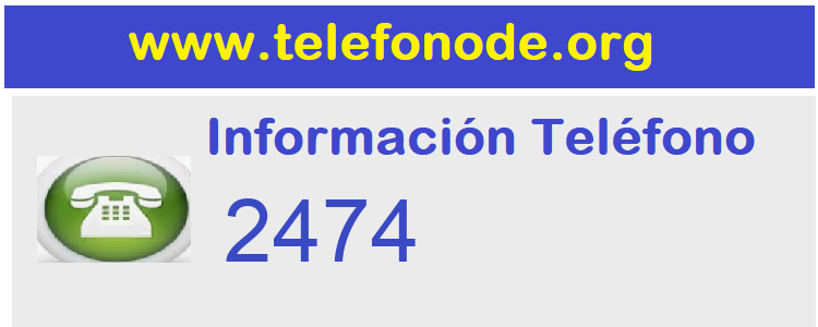 Telefono  2474