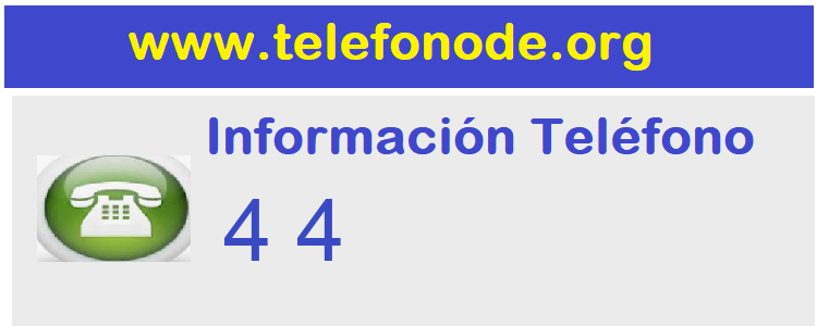 Telefono  44