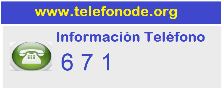 Telefono  671
