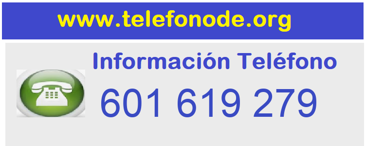 Telefono  601619279