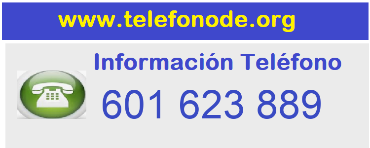 Telefono  601623889
