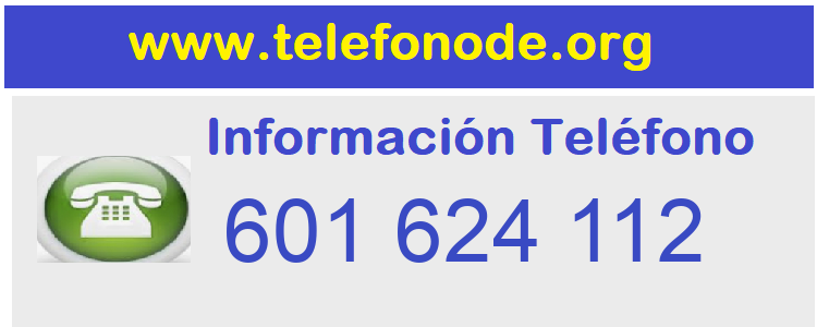 Telefono  601624112