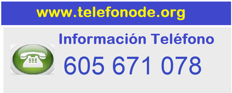 Telefono  605671078
