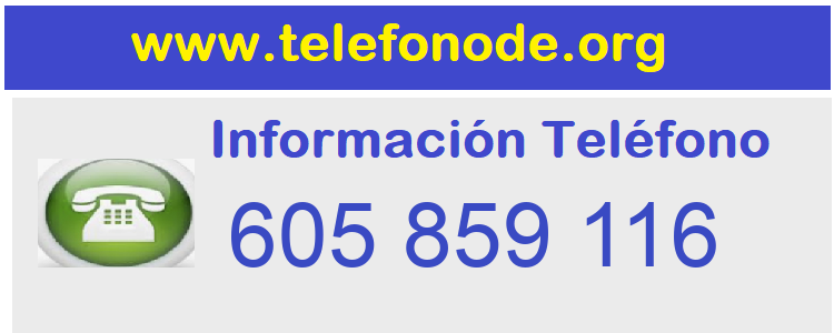 Telefono  605859116