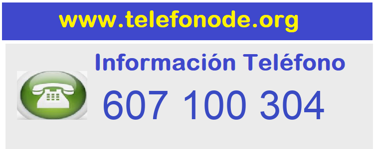 Telefono  607100304
