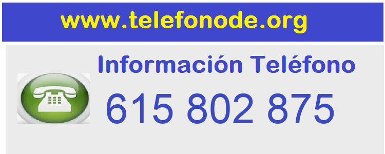 Telefono  615802875