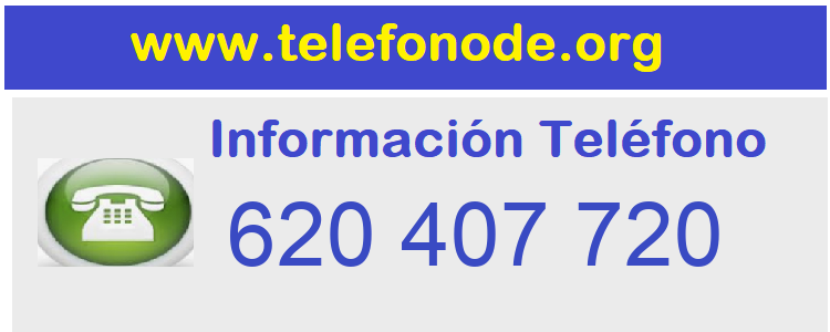 Telefono  620407720