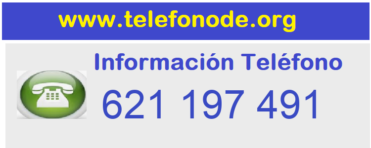 Telefono  621197491