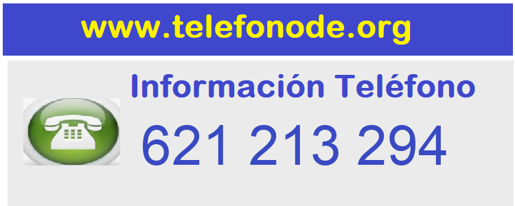 Telefono  621213294