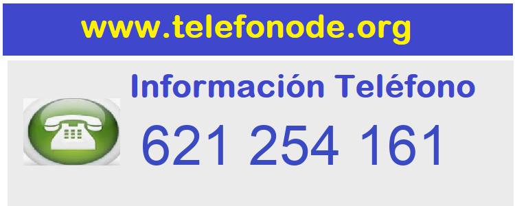Telefono  621254161