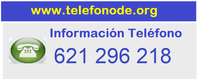 Telefono  621296218