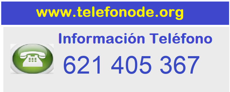 Telefono  621405367