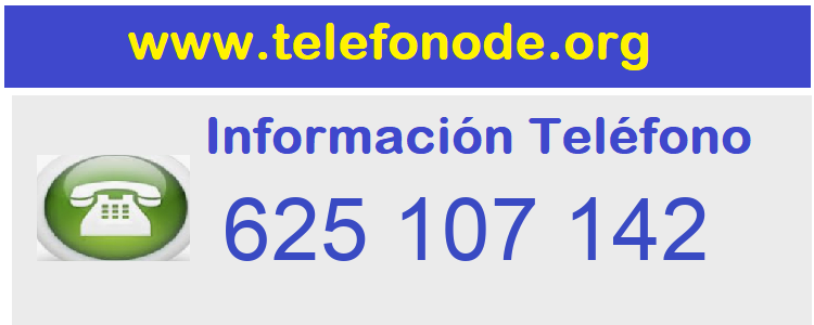 Telefono  625107142