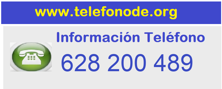 Telefono  628200489