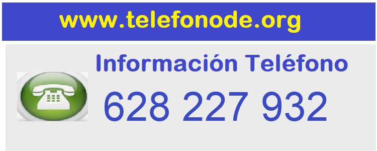 Telefono  628227932