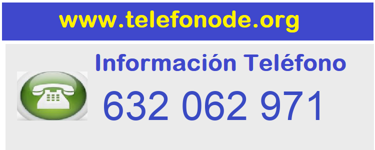 Telefono  632062971
