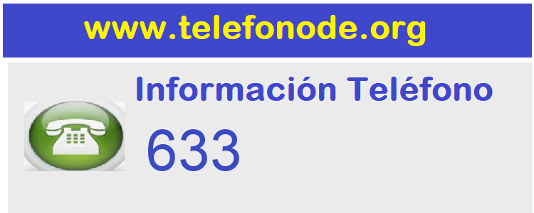 Telefono  633