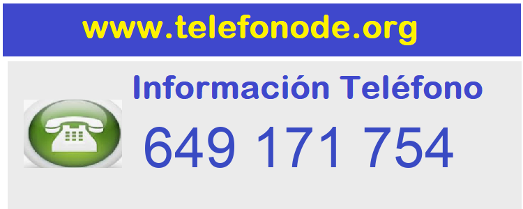 Telefono  649171754