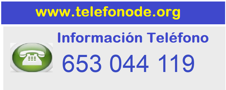 Telefono  653044119
