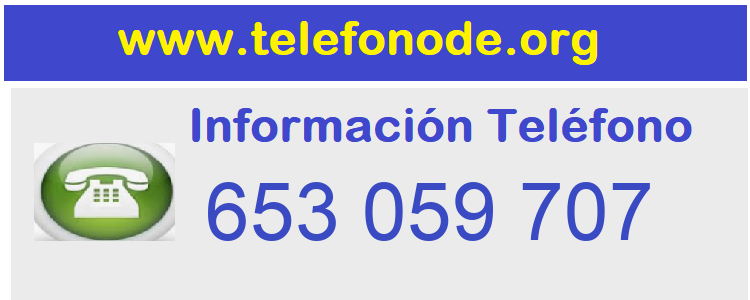 Telefono  653059707