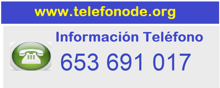 Telefono  653691017