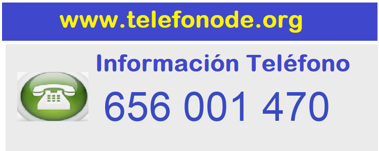 Telefono  656001470