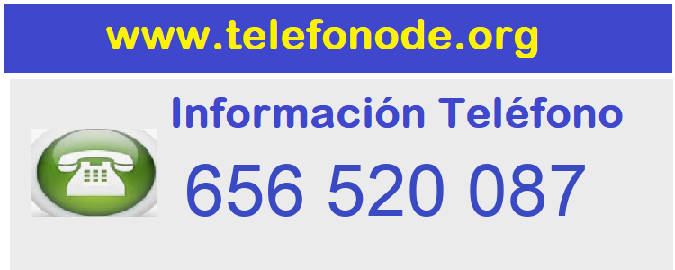 Telefono  656520087