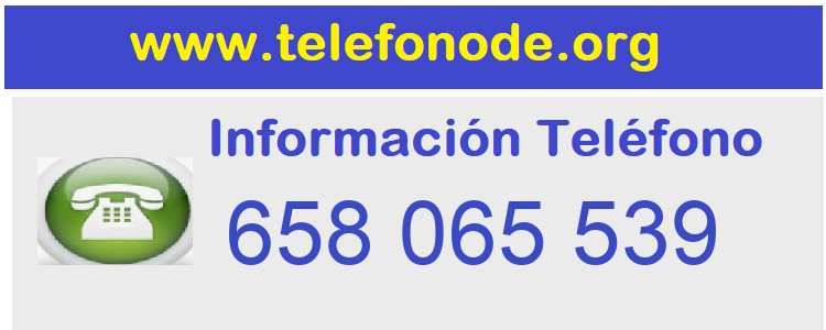 Telefono  658065539