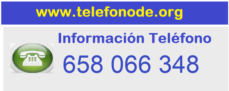 Telefono  658066348