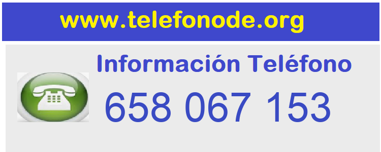 Telefono  658067153