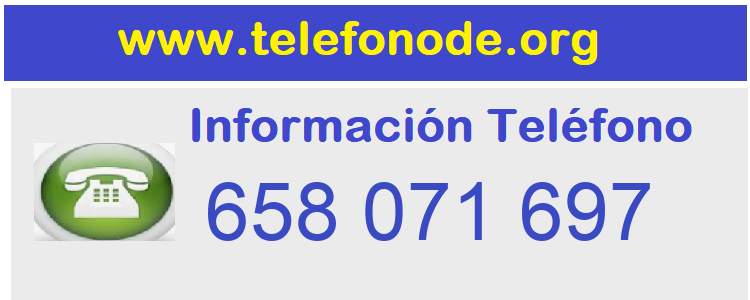 Telefono  658071697