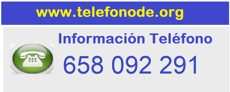 Telefono  658092291