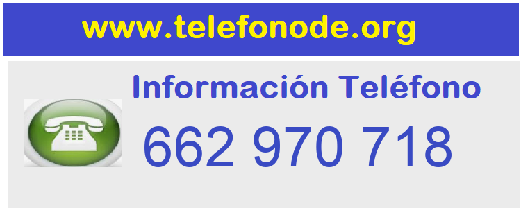 Telefono  662970718