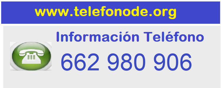 Telefono  662980906