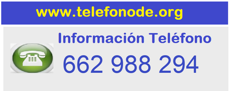 Telefono  662988294