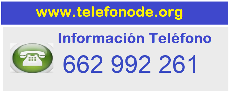 Telefono  662992261