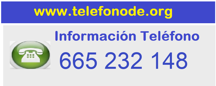 Telefono  665232148