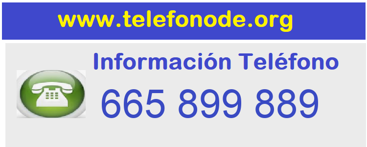 Telefono  665899889