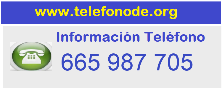 Telefono  665987705