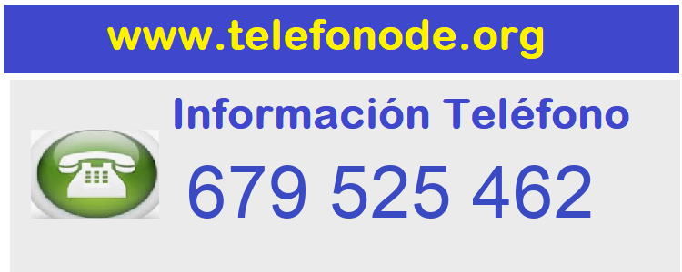Telefono  679525462