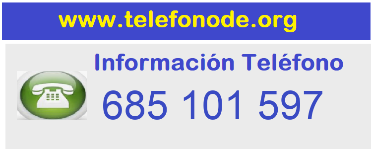 Telefono  685101597