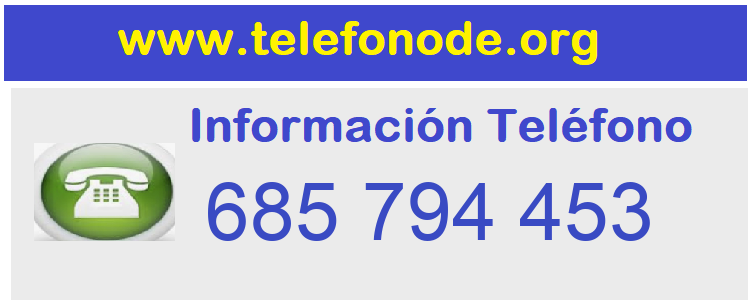 Telefono  685794453