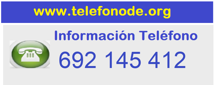 Telefono  692145412