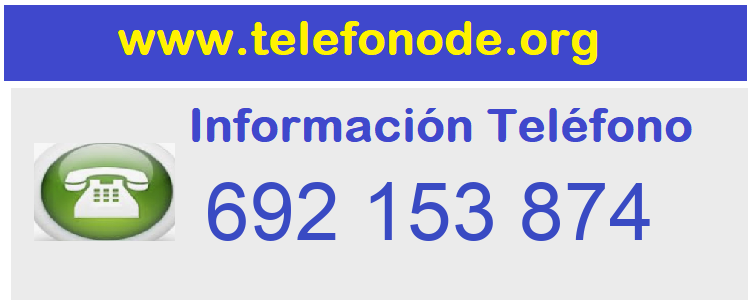 Telefono  692153874