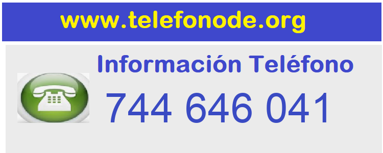 Telefono  744646041