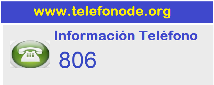 Telefono  806