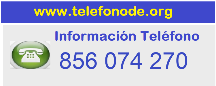 Telefono  856074270