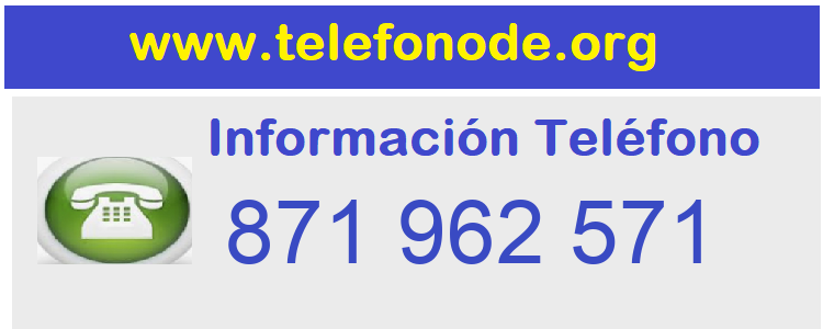 Telefono  871962571